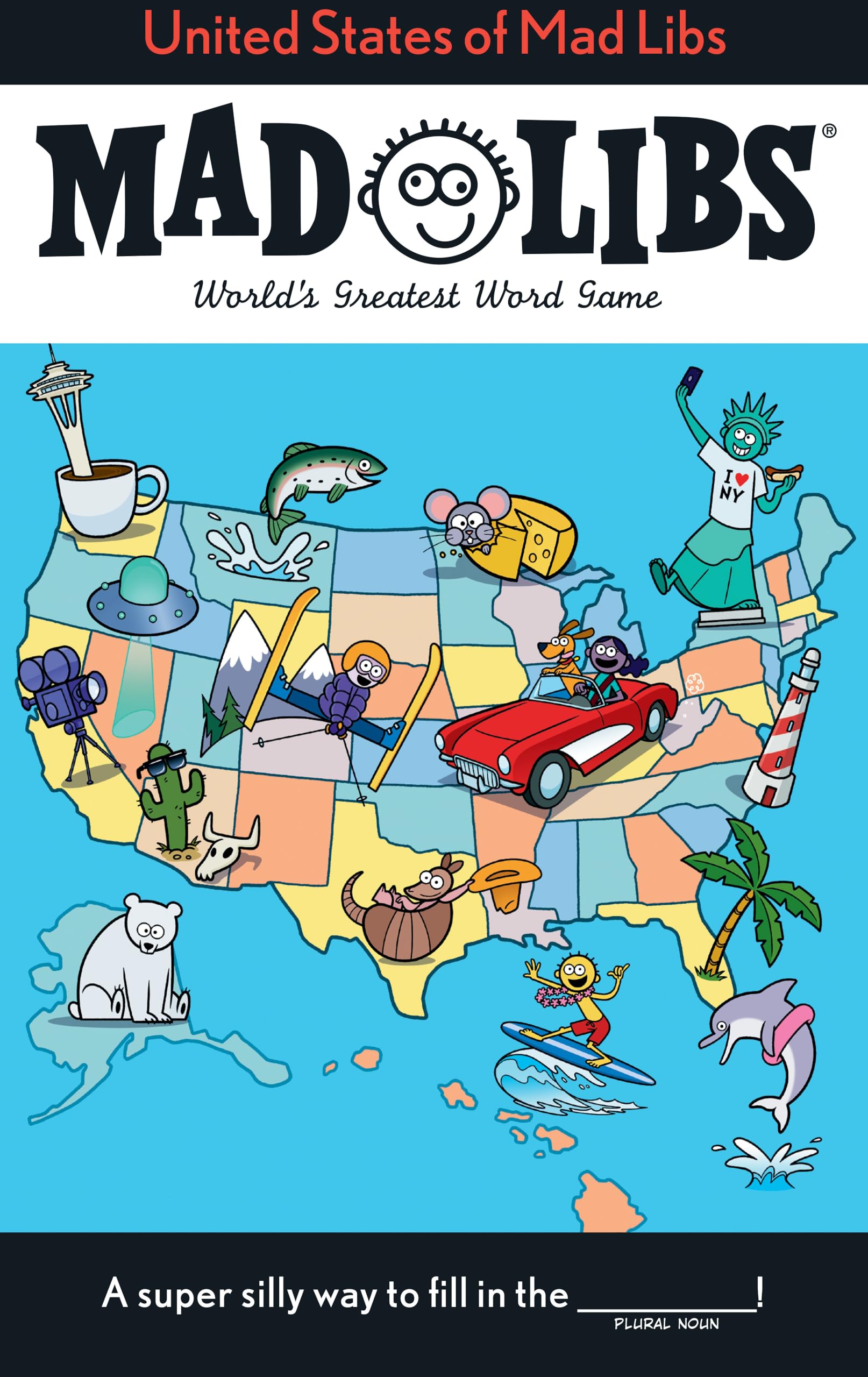 United States of Mad Libs: World's Greatest Word Game Tiptoi & Games