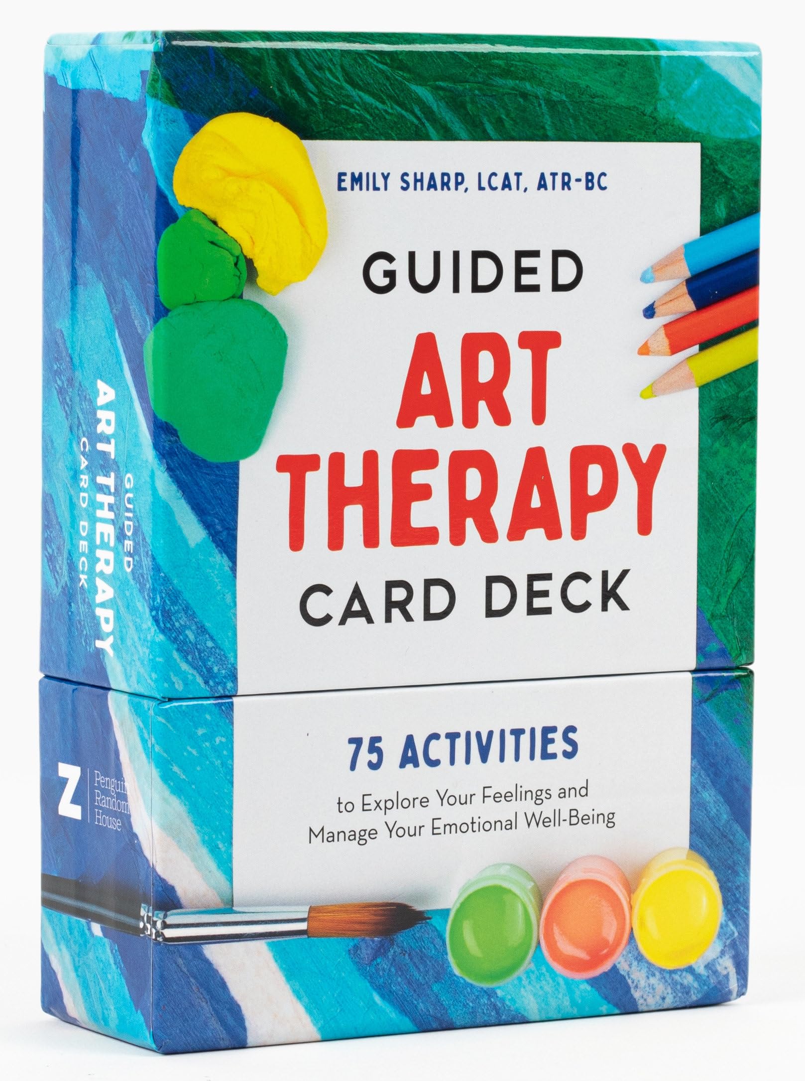Guided Art Therapy Card Deck: 75 Activities to Explore Your Feelings and Manage Your Emotional Well-Being Psychology