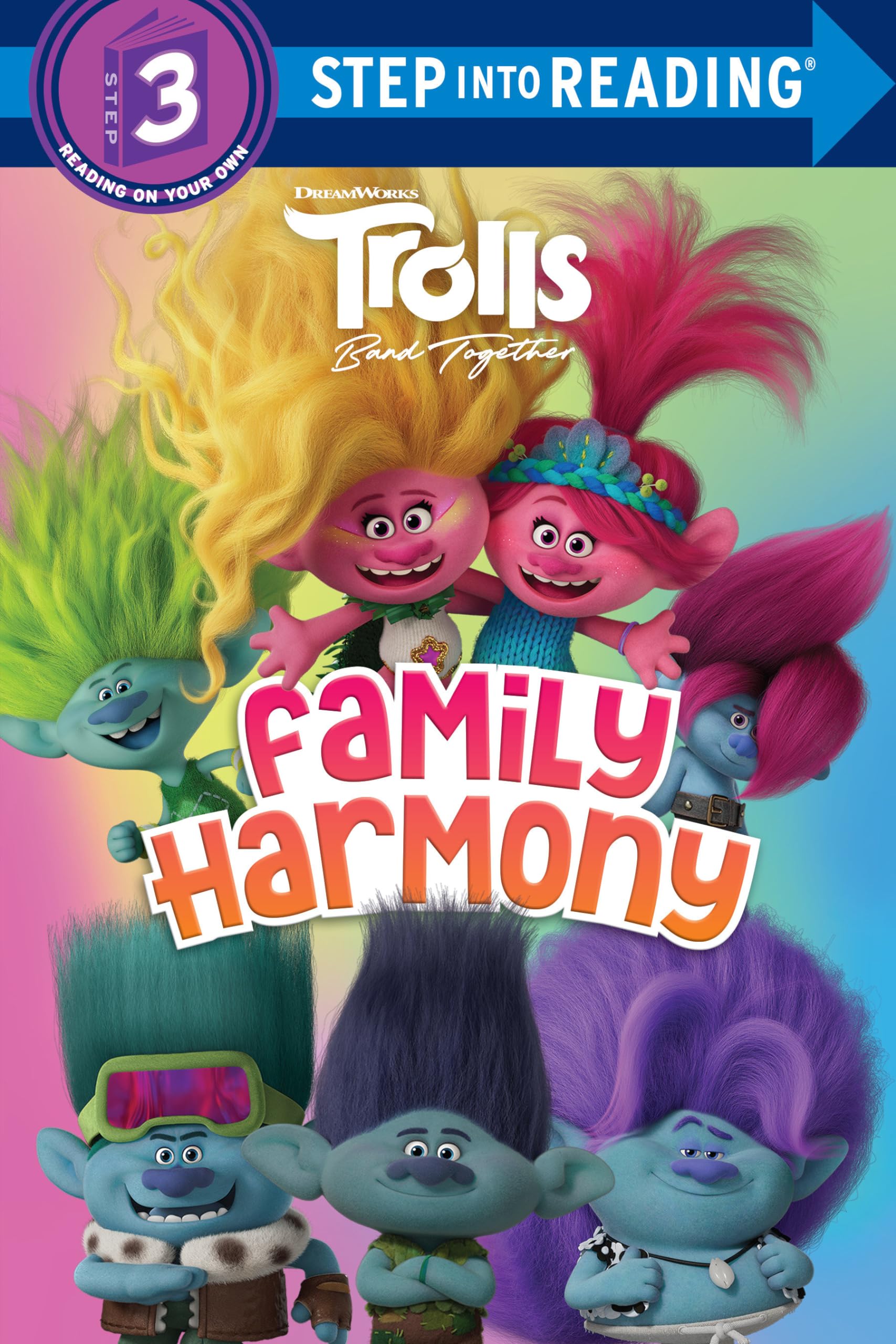 Trolls Band Together: Family Harmony Dreamworks Trolls book
