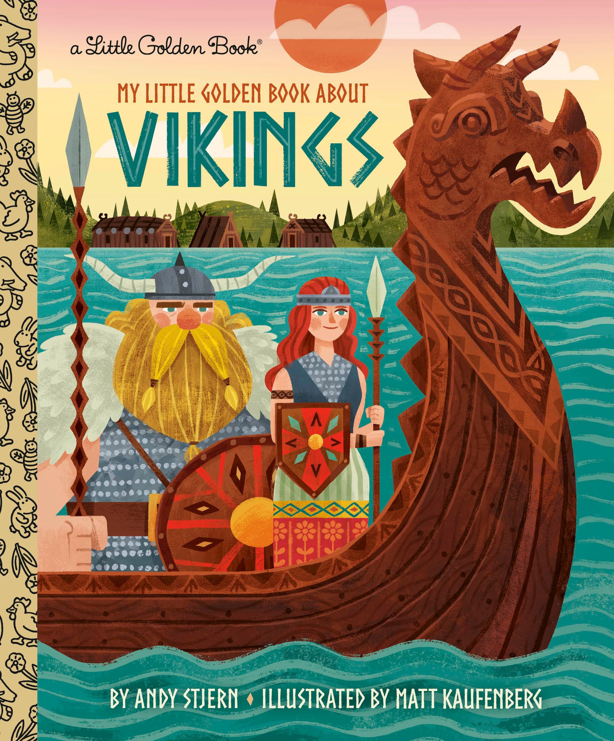My Little Golden Book About Vikings Film, Art & Culture