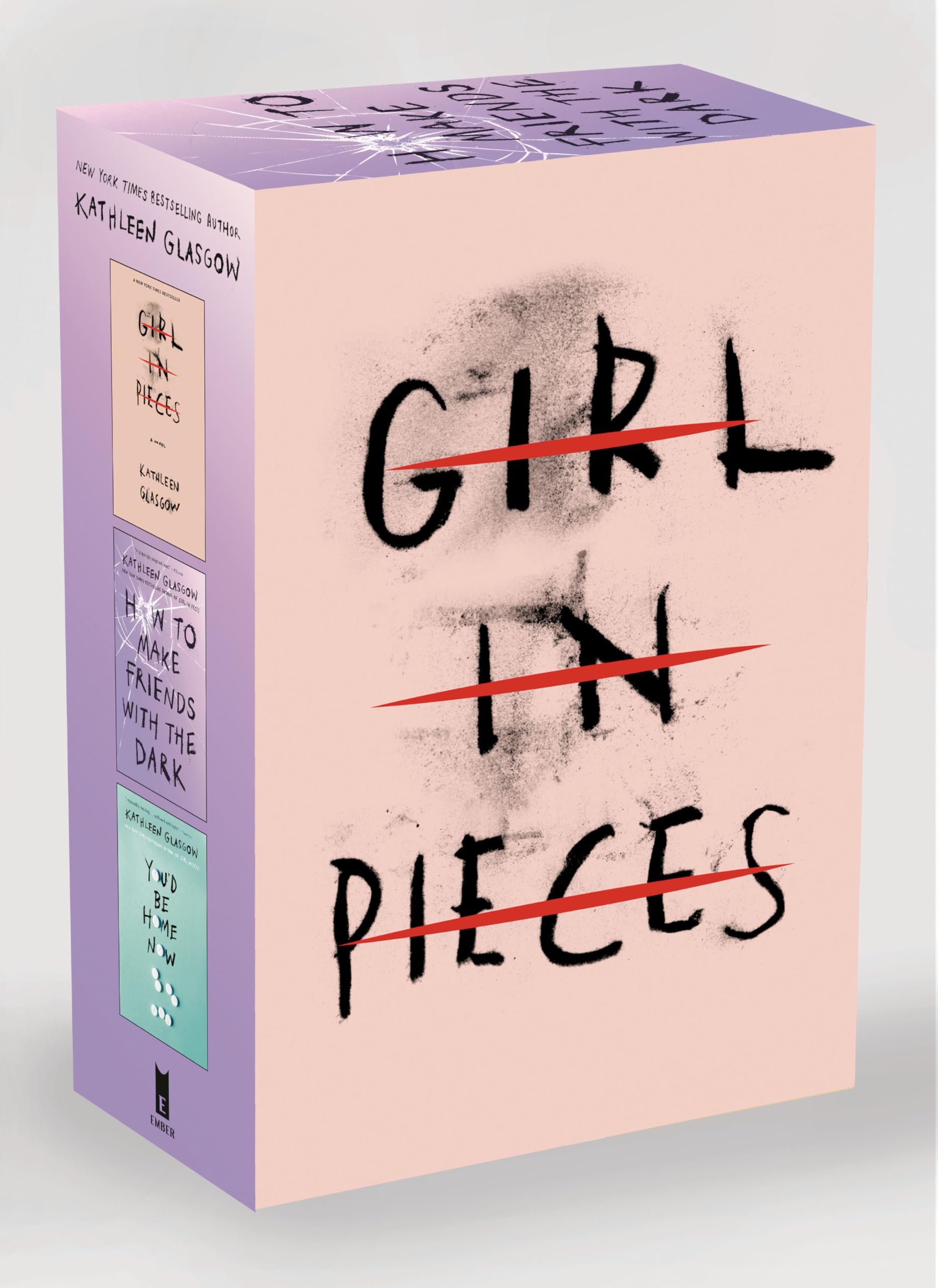 Kathleen Glasgow Three-Book Boxed Set: Girl in Pieces; How to Make Friends with the Dark; You'd Be Home Now Eroticism
