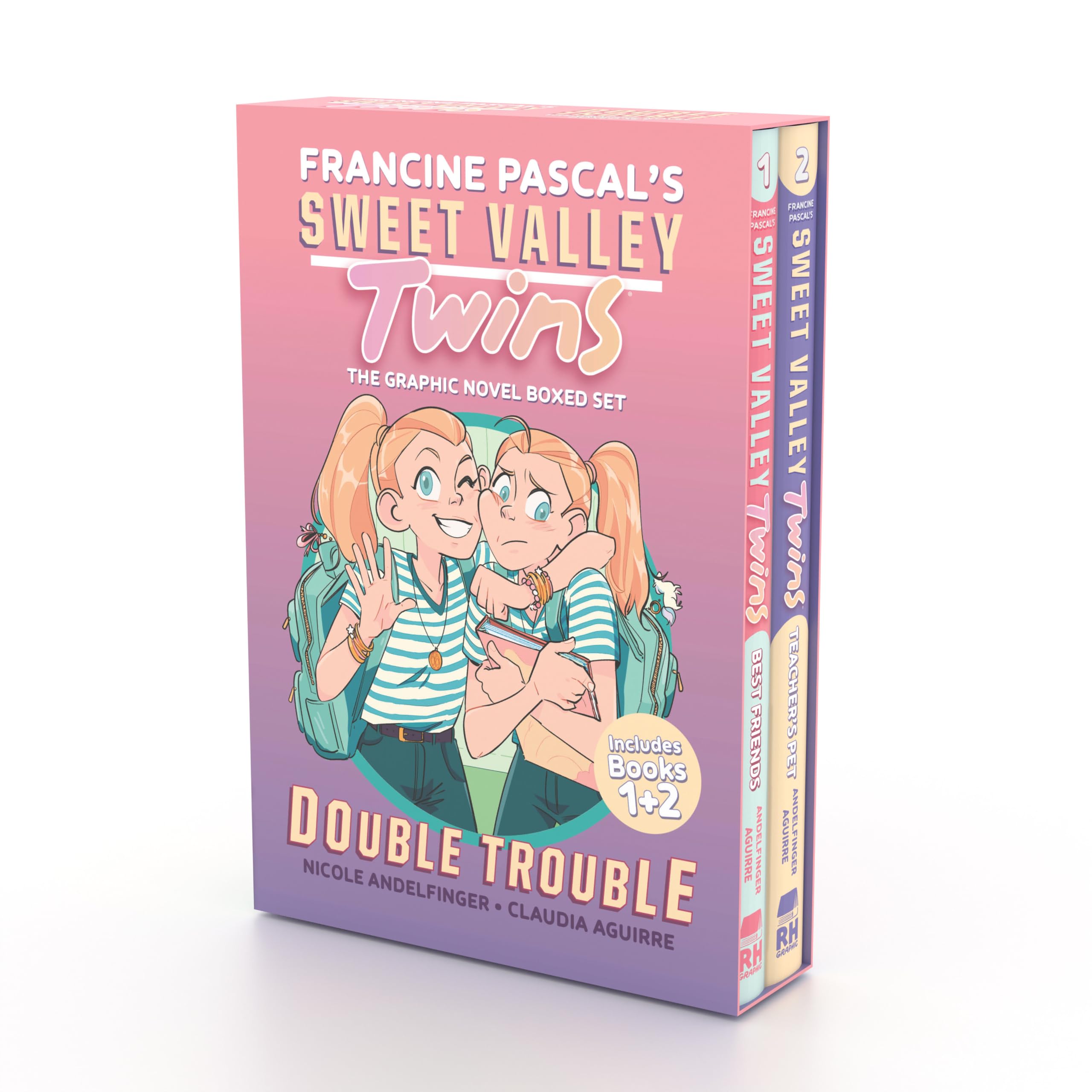 Sweet Valley Twins: Double Trouble Boxed Set: Best Friends, Teacher's Pet (A Graphic Novel Boxed Set) Manga