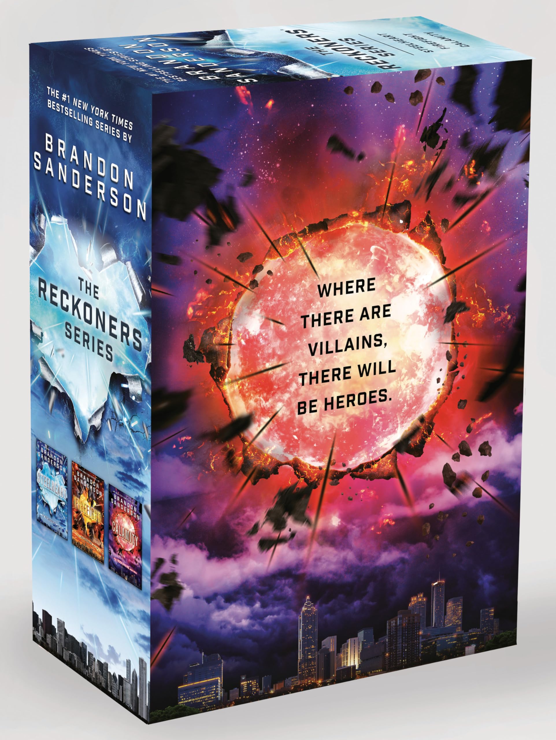 The Reckoners Series Paperback Box Set: Steelheart; Firefight; Calamity Fiction