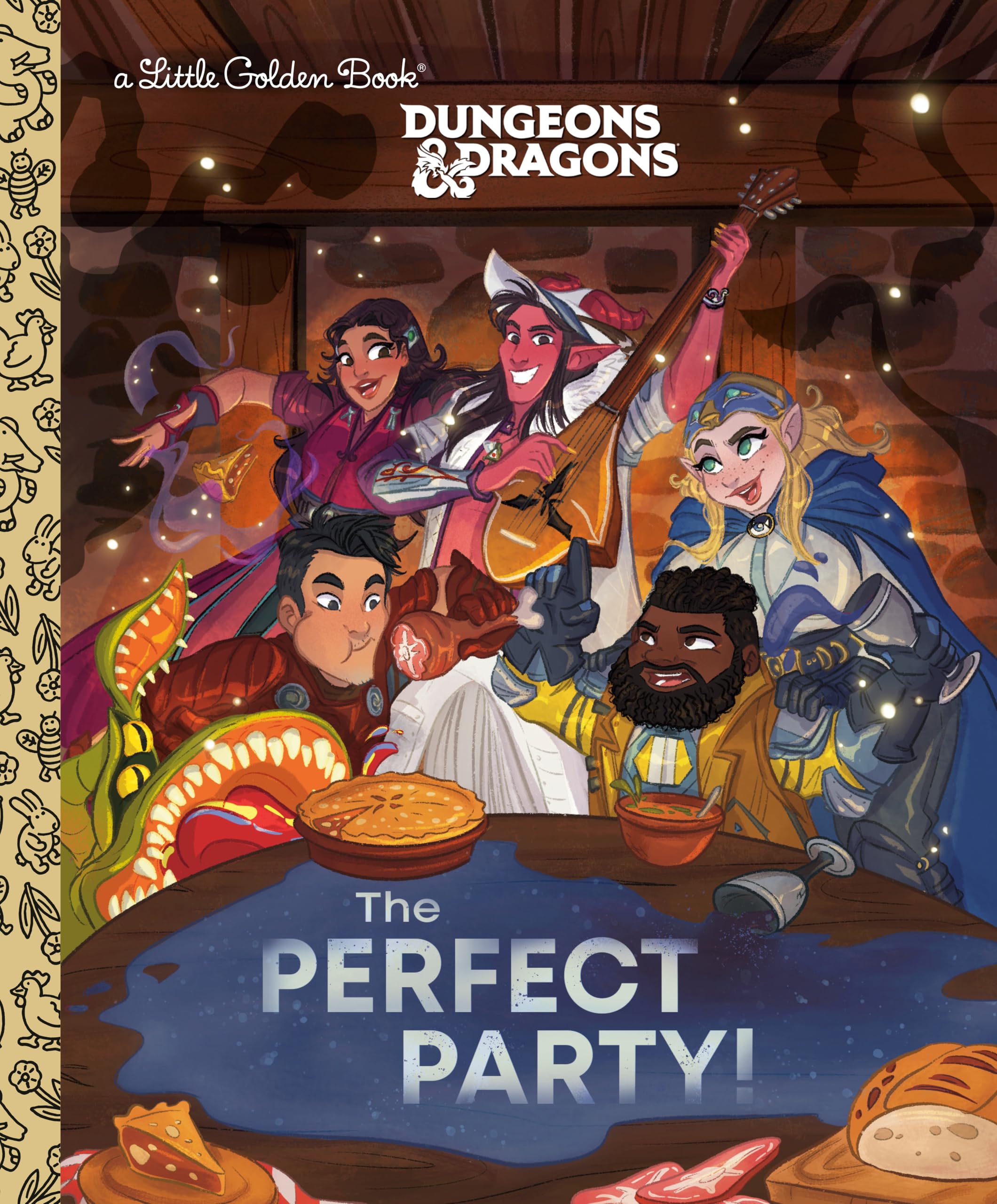 The Perfect Party! (Dungeons & Dragons) (Little Golden Book) Parents & Children