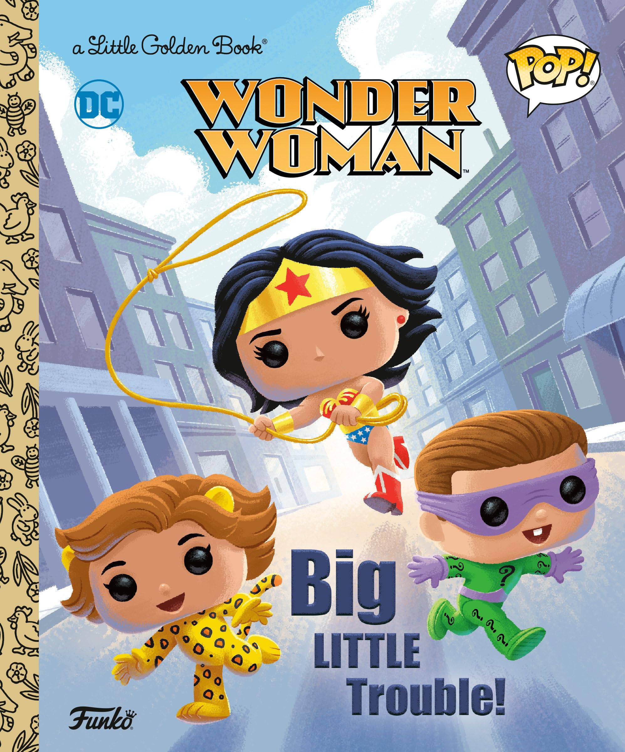 Big Little Trouble!: Wonder Woman (DC Little Golden Books: Pop) Novels & Short Stories