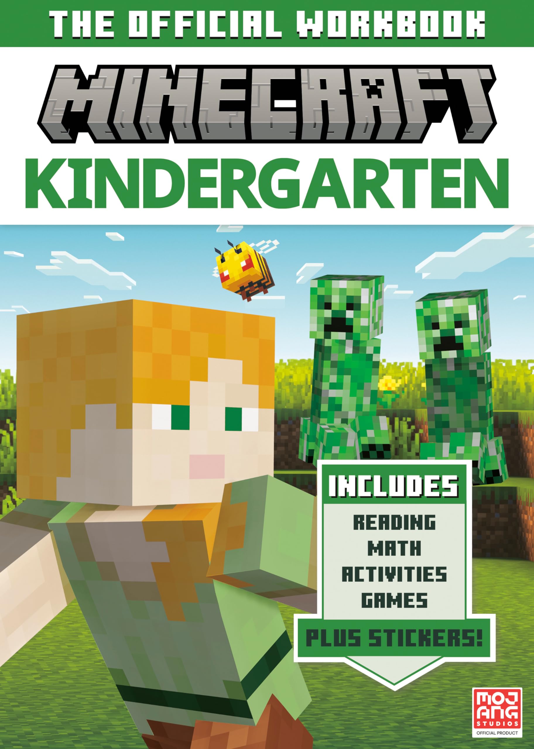 Official Minecraft Workbook Kindergarten (Minecraft Workbooks) Tiptoi & Games