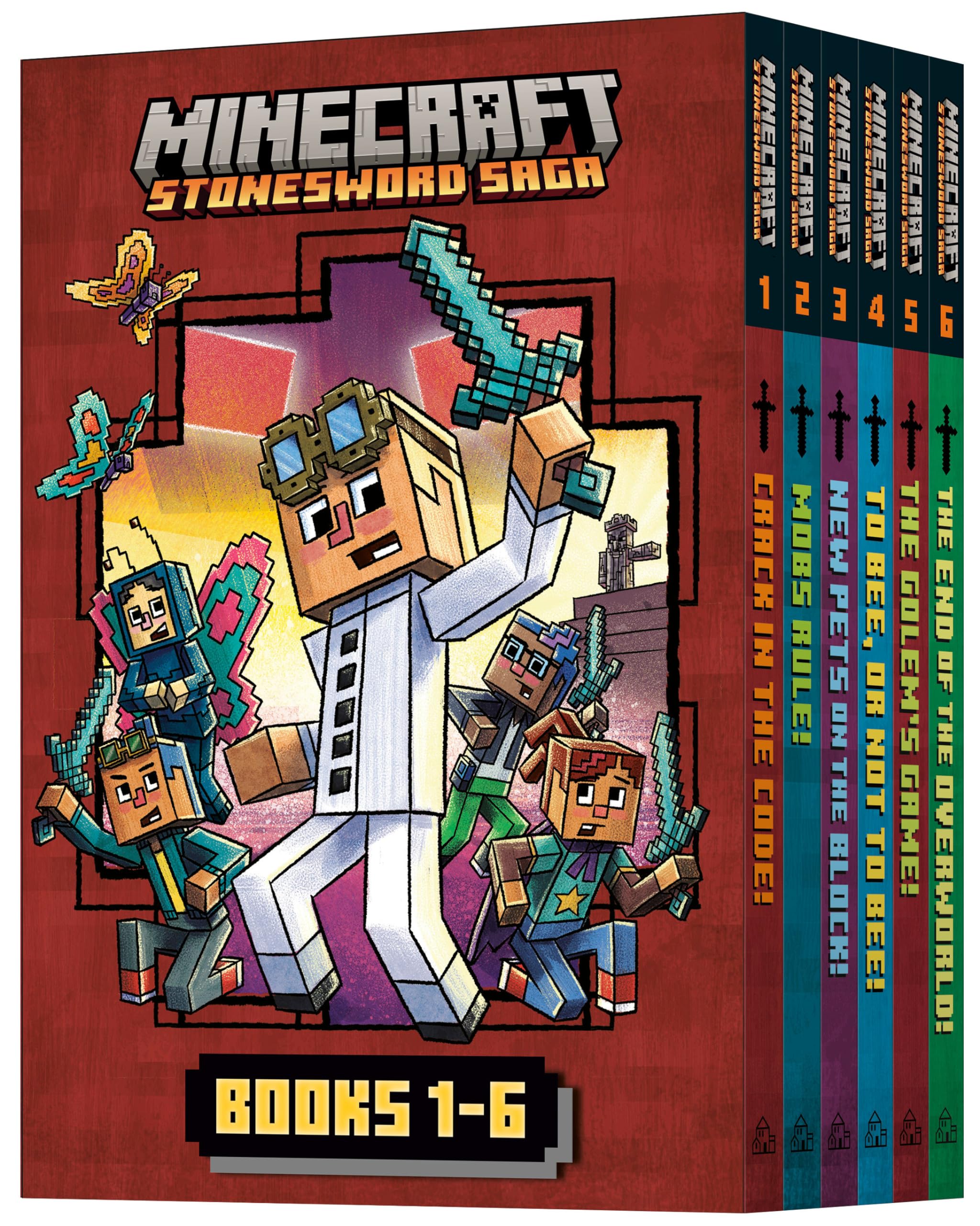 Minecraft Stonesword Saga: Books 1-6 Novels & Short Stories