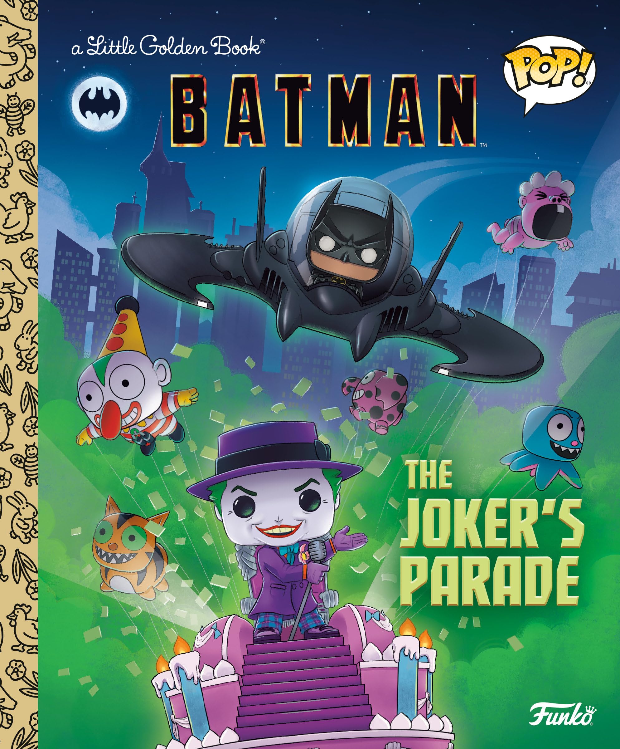 The Joker's Parade (Little Golden Books: Batman: Funko Pop!) Novels & Short Stories