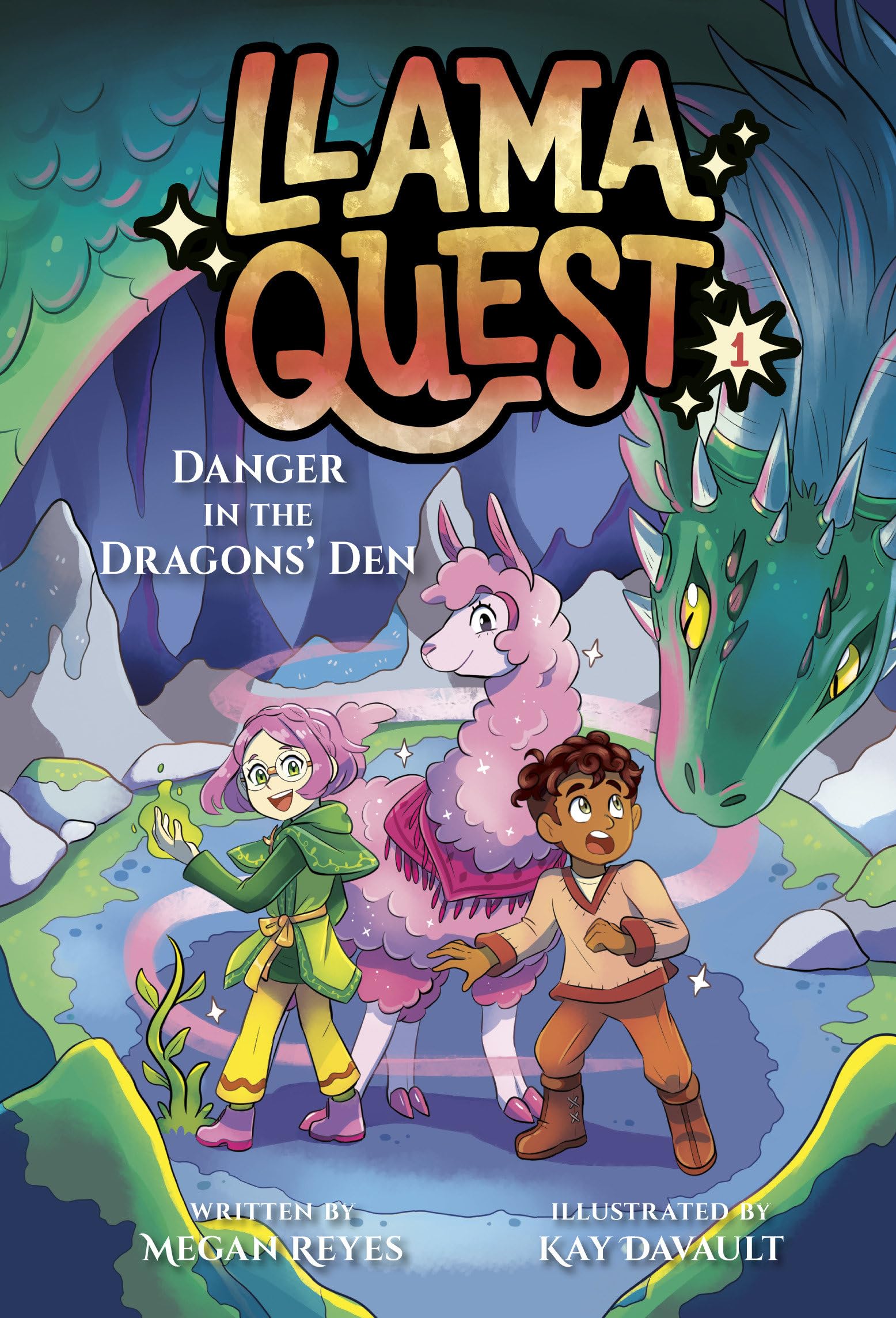 Llama Quest #1: Danger in the Dragons' Den Novels & Short Stories