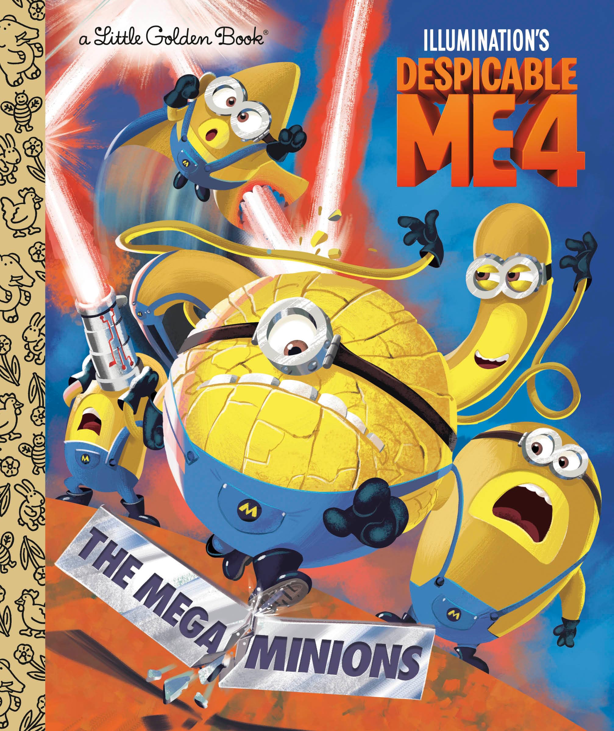 The Mega-Minions (Despicable Me 4) (Little Golden Book) Non-fiction