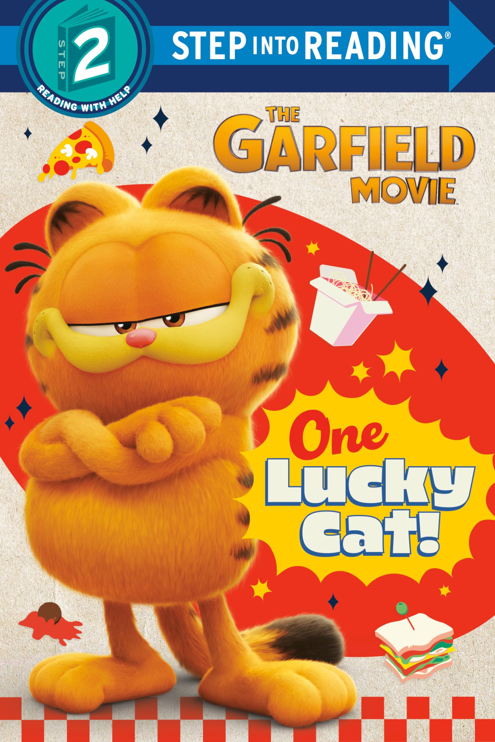 One Lucky Cat!: The Garfield Movie (Step Into Reading, Step 2) Novels & Short Stories