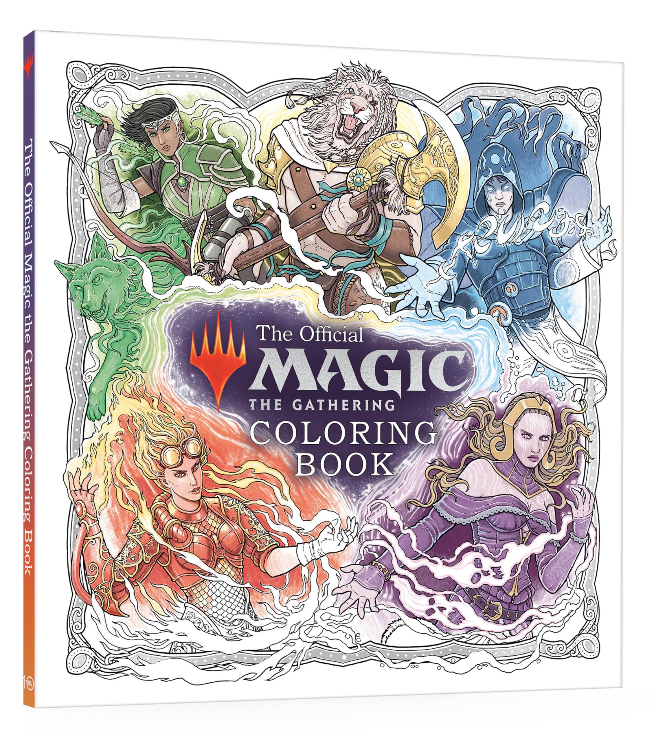 The Official Magic: The Gathering Coloring Book Leisure & Fun