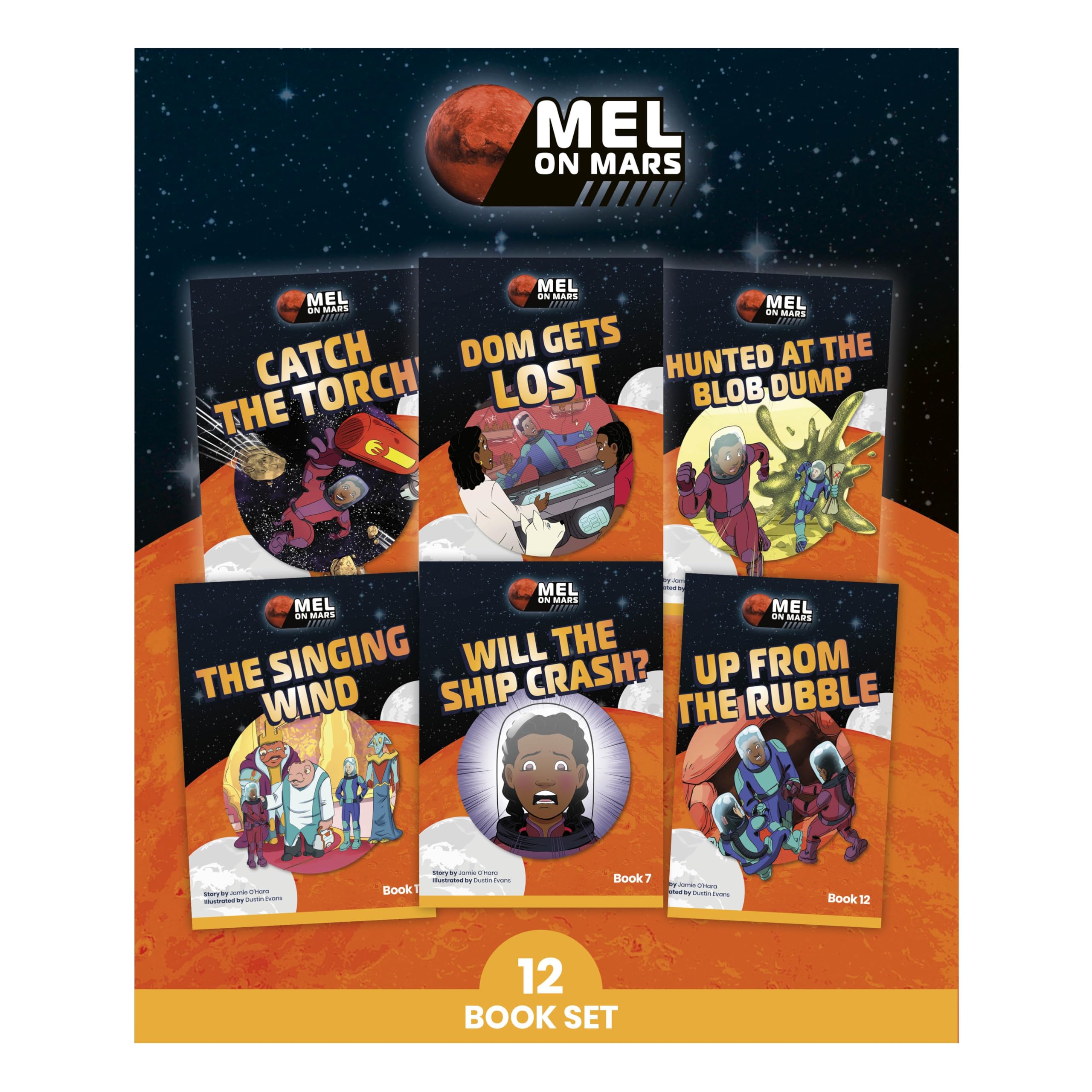 Phonic Books Mel on Mars: Decodable Books for Older Readers (CVC, Consonant Blends and Consonant Teams) (Phonic Books Catch-Up Decodable Readers) Non-fiction