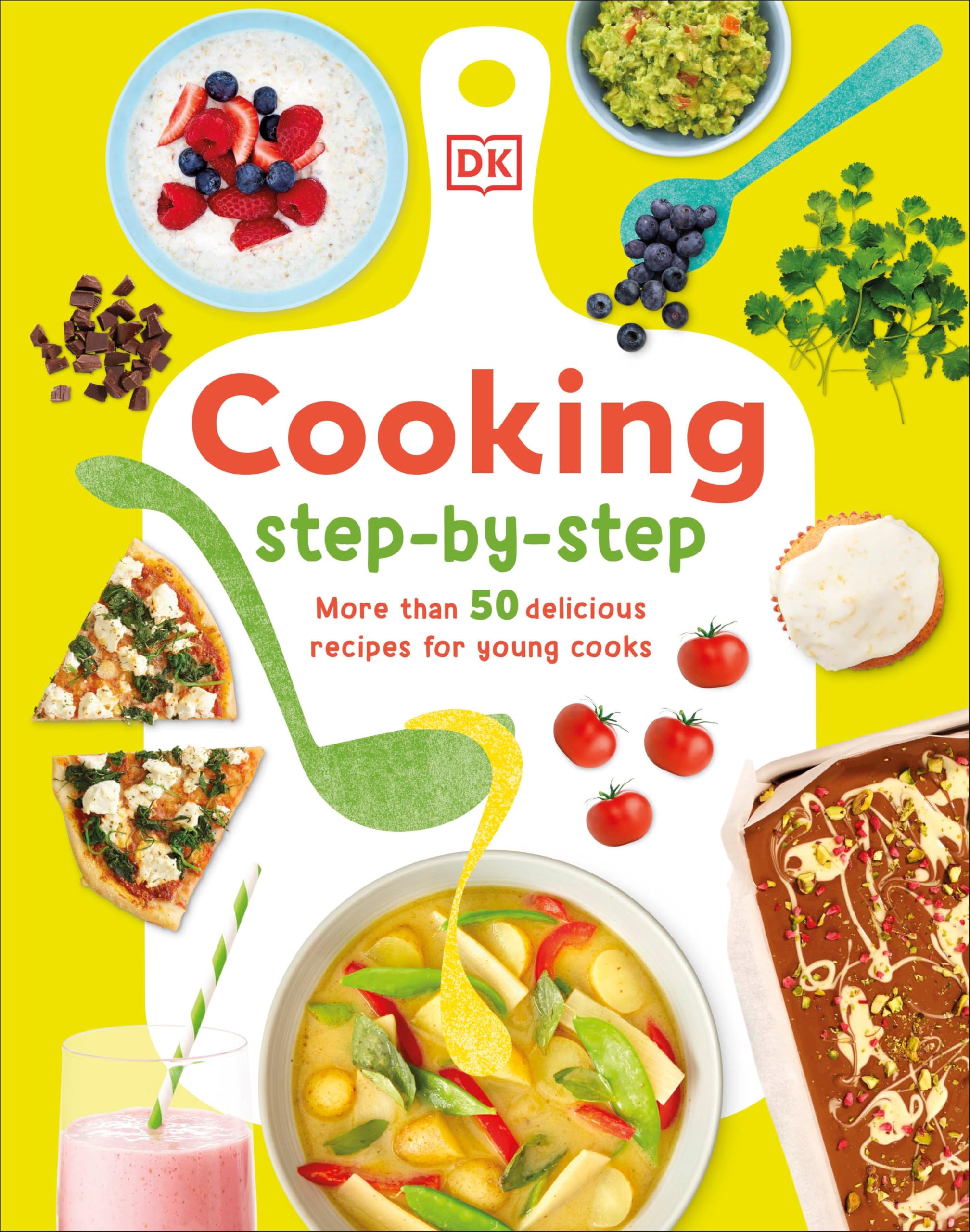 Cooking Step By Step: More than 50 Delicious Recipes for Young Cooks Health, Nutrition & Fitness