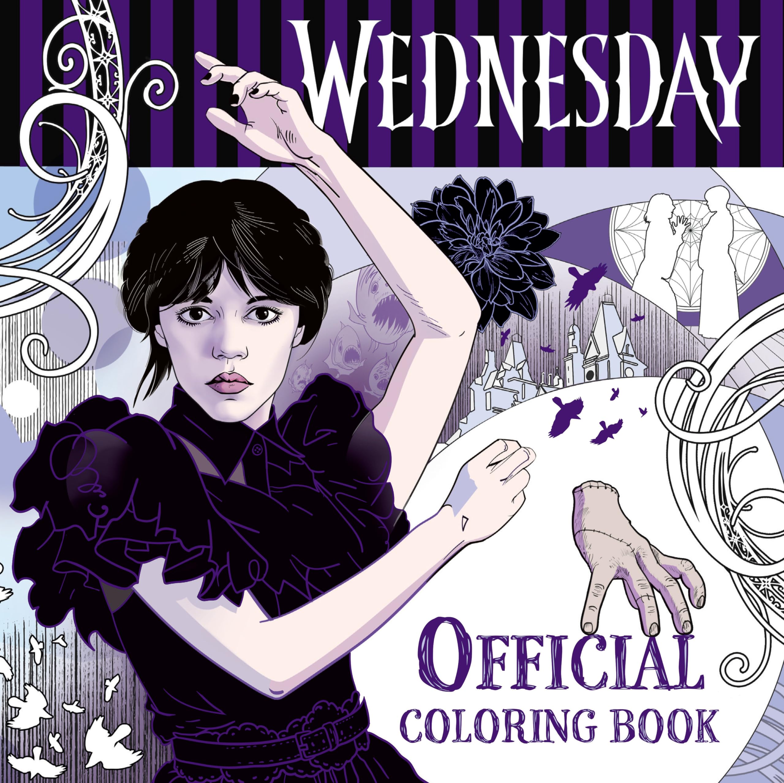 Wednesday: Official Coloring Book: The Official Coloring Book Film, Art & Culture