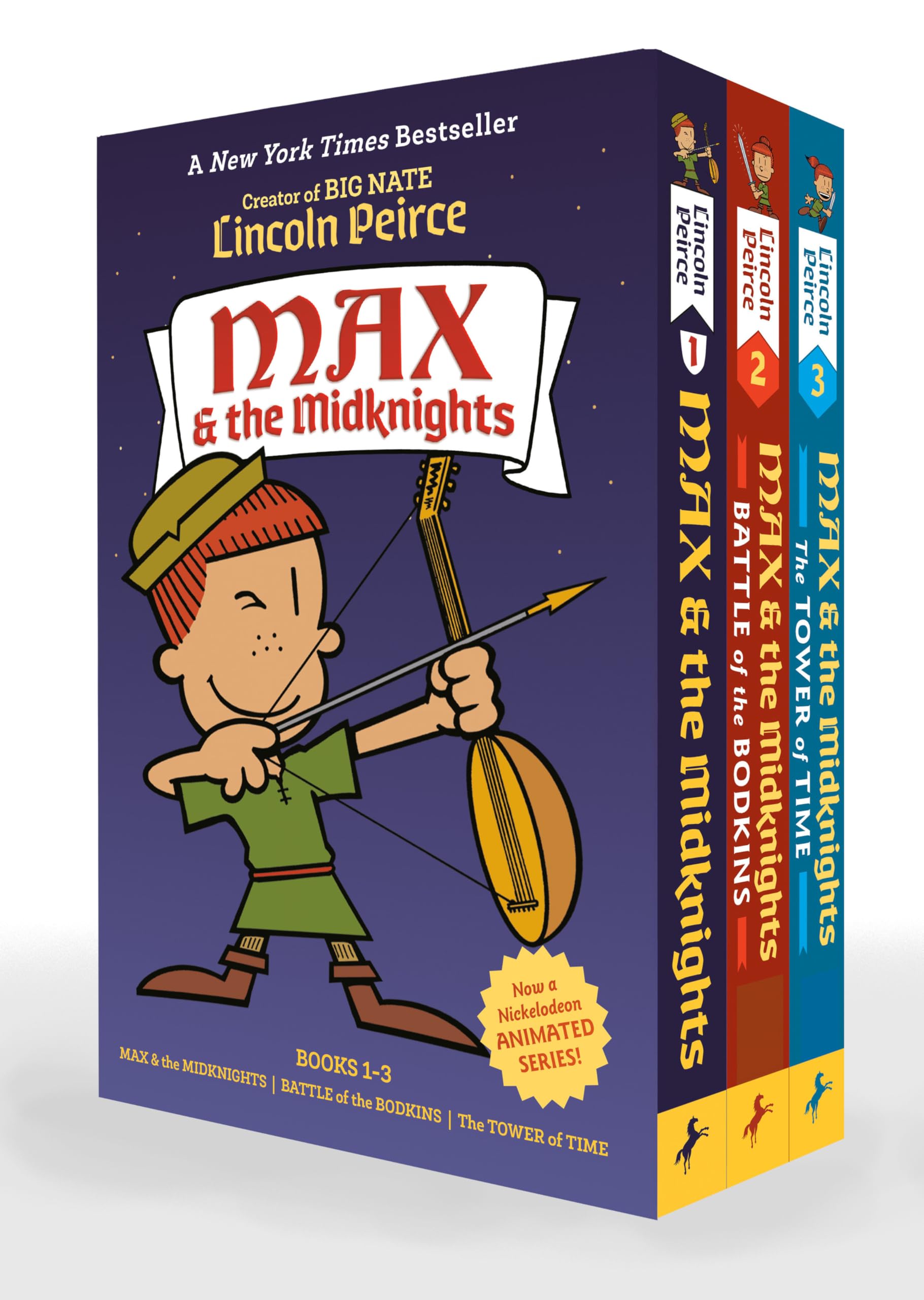 Max & the Midknights: Max and the Midknights / Battle of the Bodkins / The Tower of Time (1-3) Manga