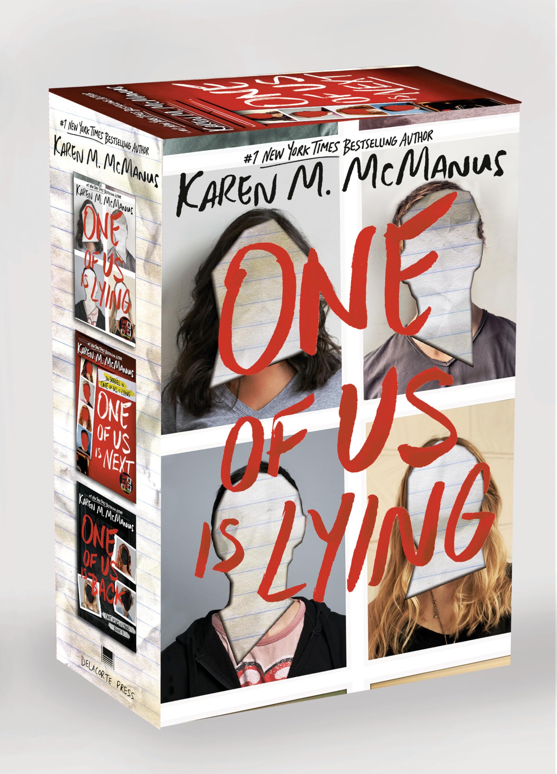 One of Us Is Lying Series Paperback Boxed Set: One of Us Is Lying; One of Us Is Next; One of Us Is Back Fiction