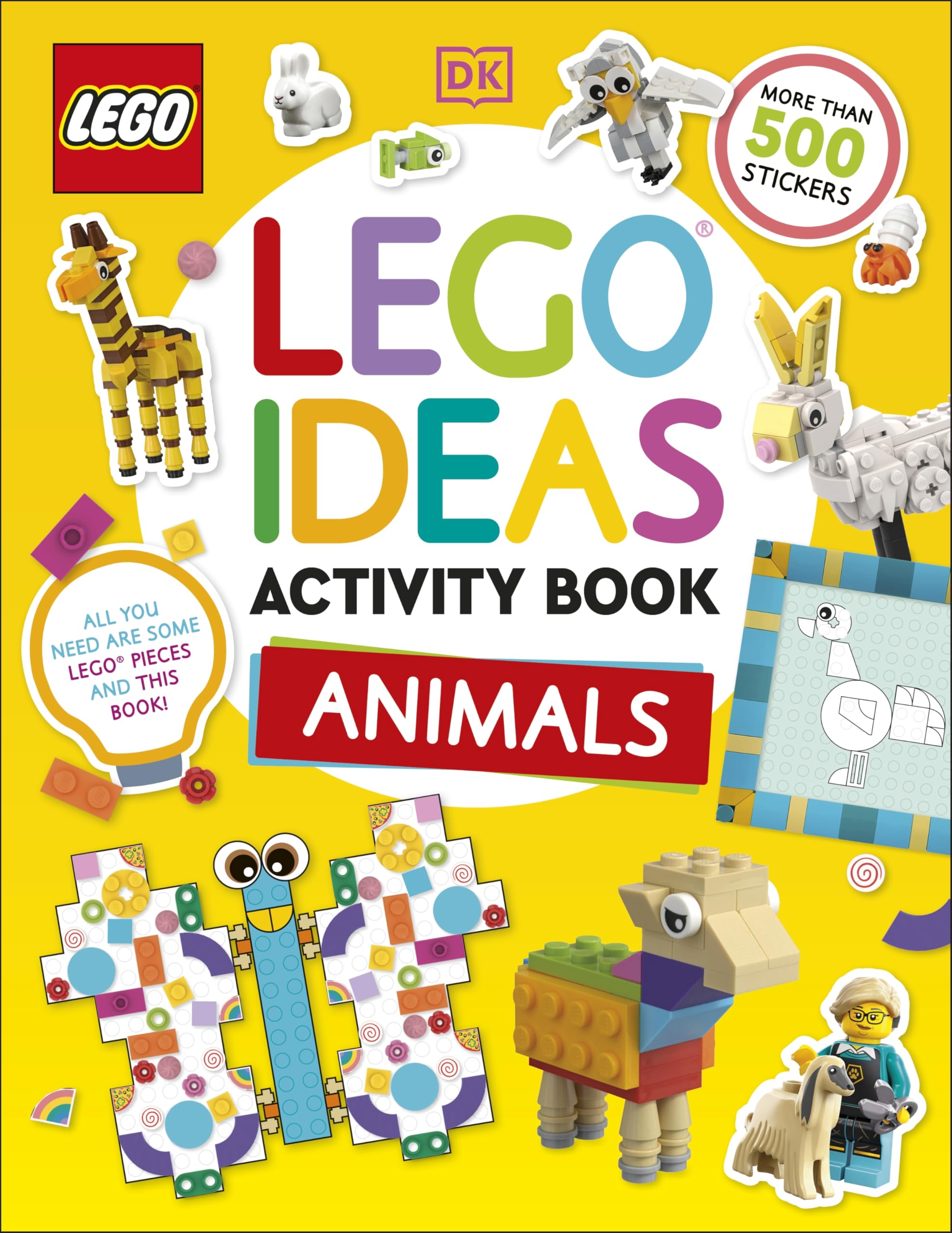 LEGO Ideas Activity Book: Animals (DK LEGO Ideas Activity Book) Tiptoi & Games