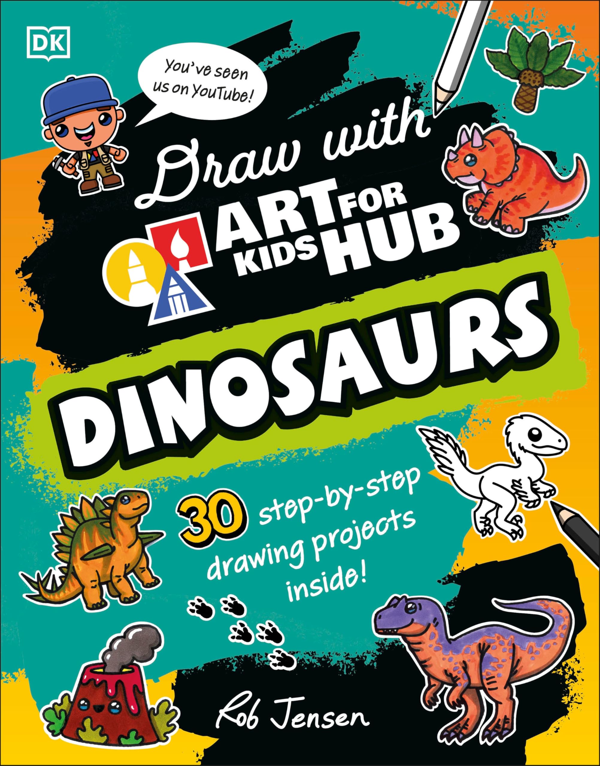 Draw With Art for Kids Hub Dinosaurs (Draw With Art for Kids Hub, 6) Non-fiction