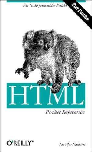 HTML Pocket Reference Computer Science