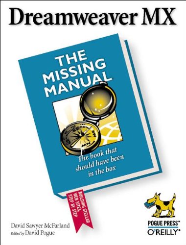 Product Image: Dreamweaver MX: The Missing Manual