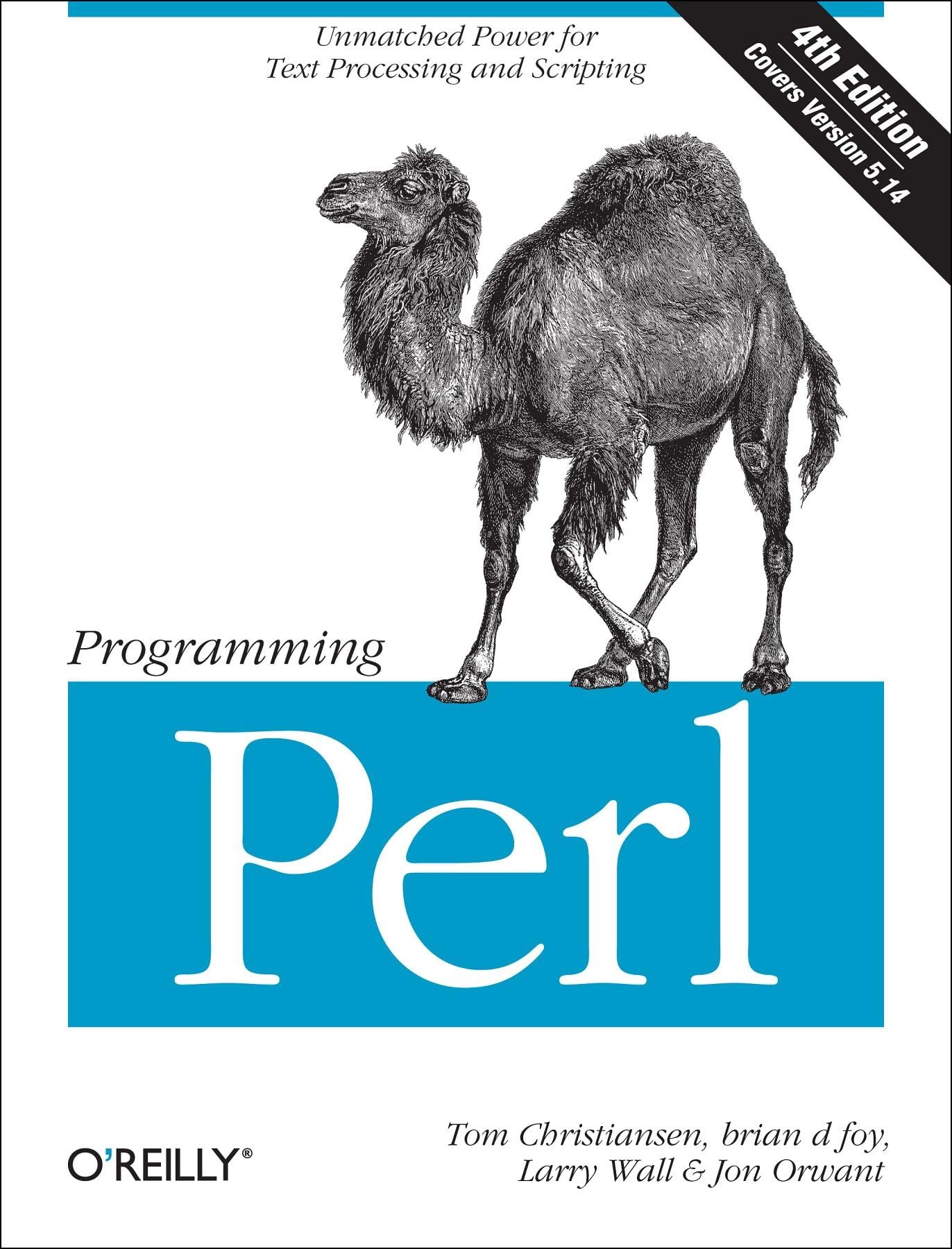 Programming Perl: Unmatched power for text processing and scripting Computer Science