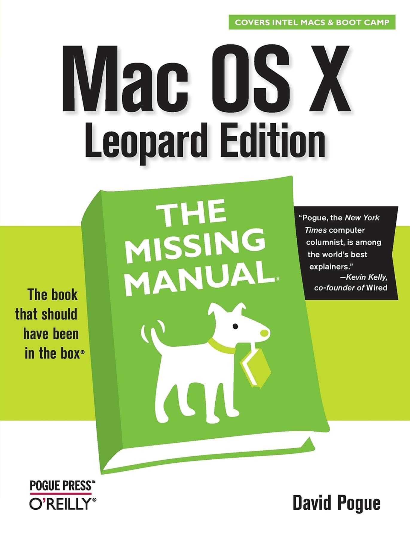 Mac OS X Leopard: The Missing Manual Computer Science