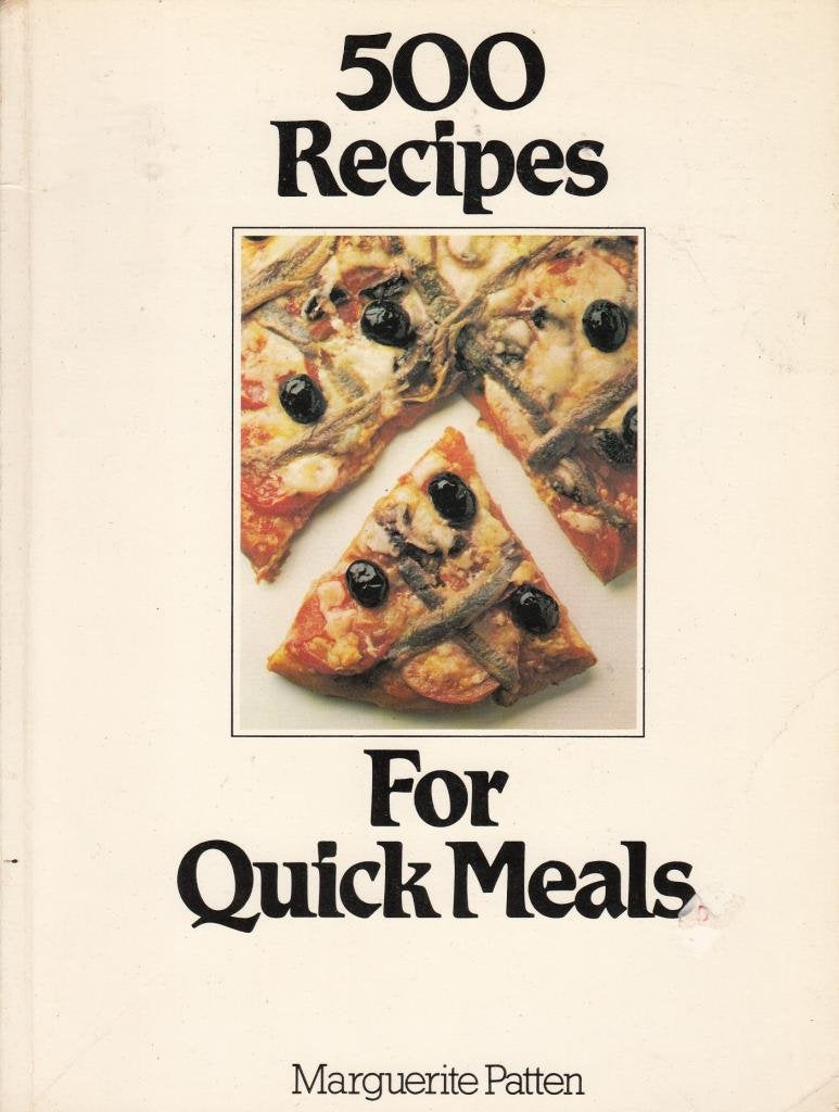 For Quick Meals (500 Recipes) Books