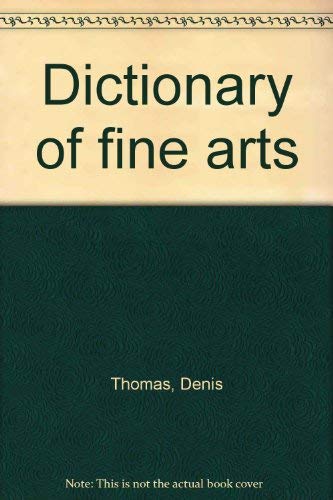 Product Image: Dictionary of Fine Arts
