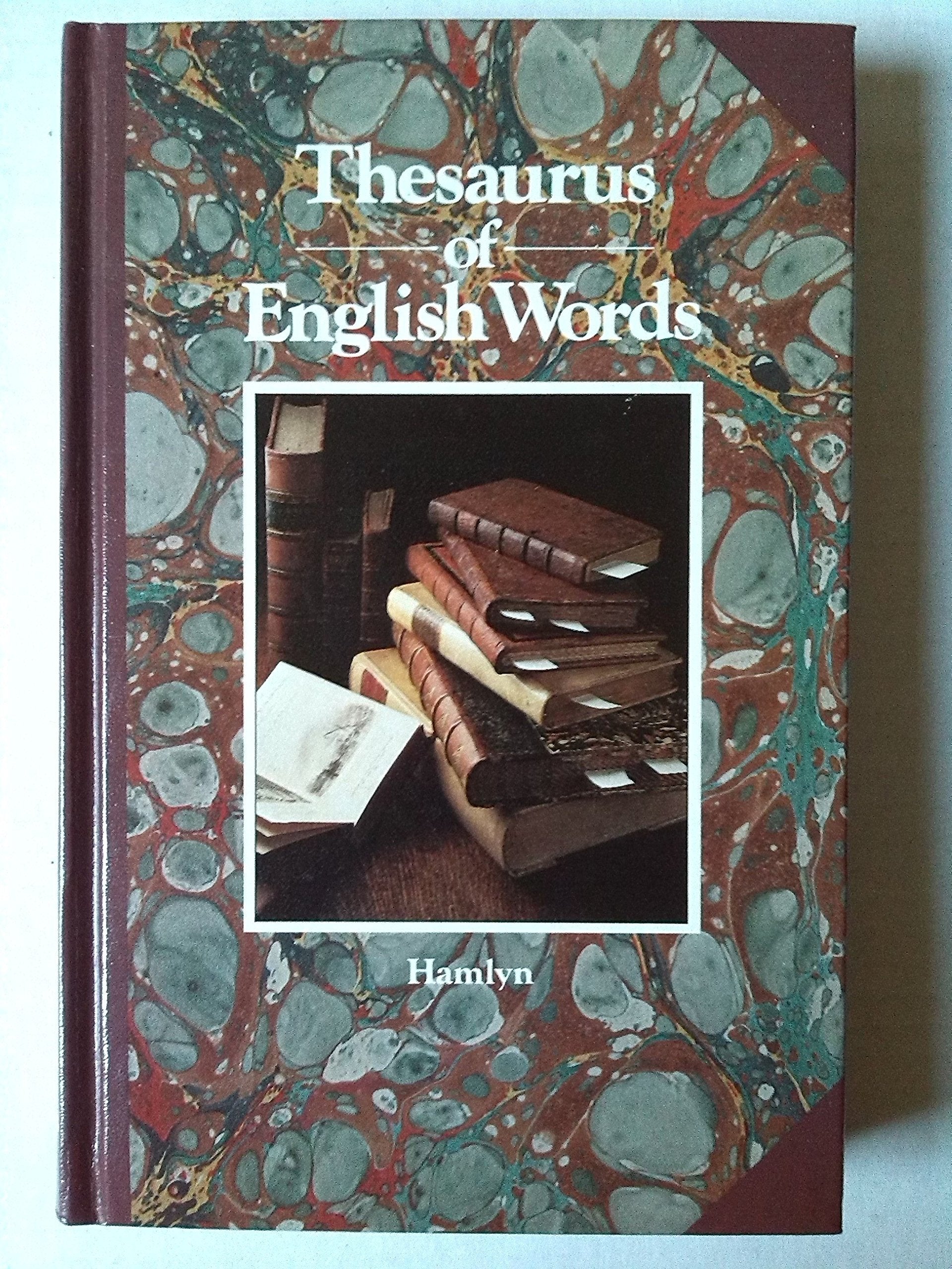Thesaurus of English Words Books