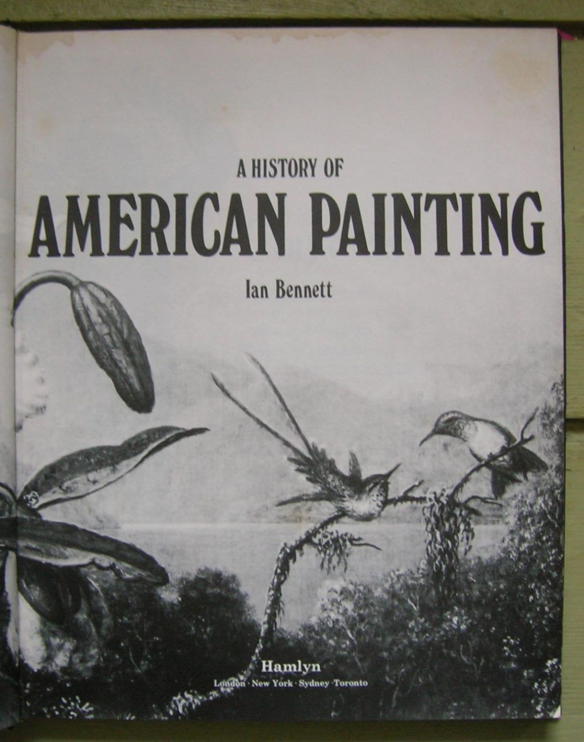 History of American Painting, A Books