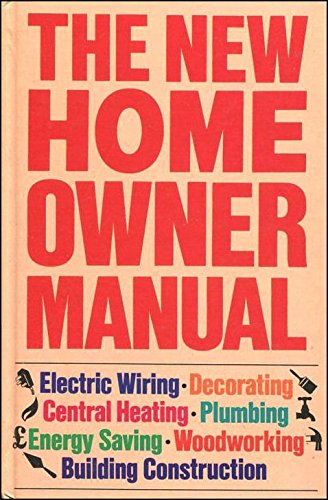Product Image: New Home Owner Manual