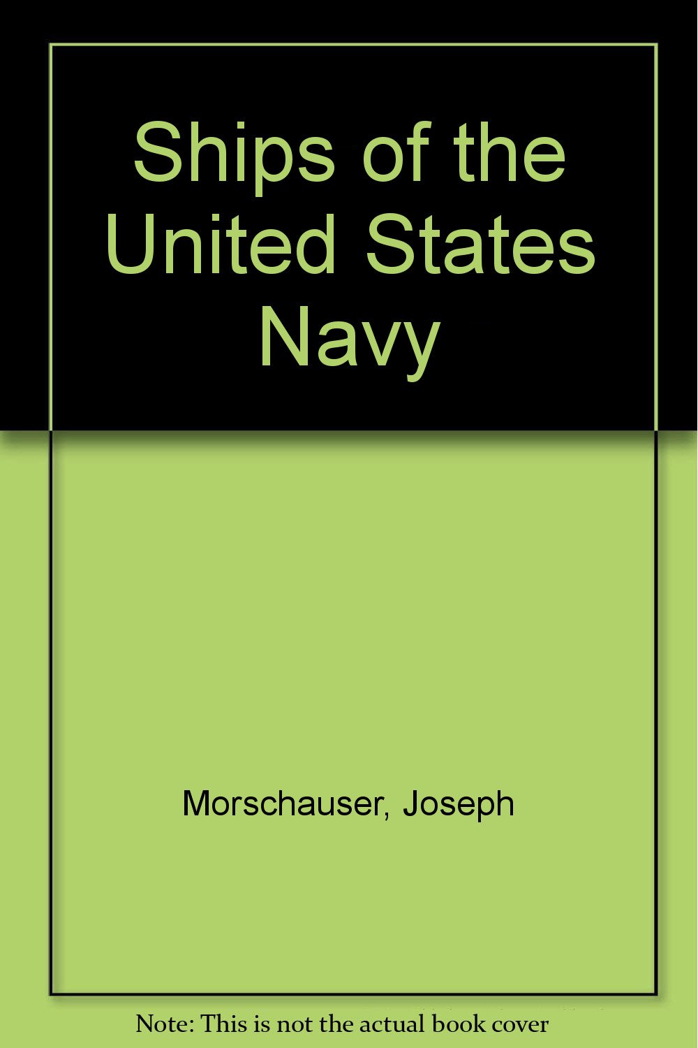 Ships of the United States Navy Books