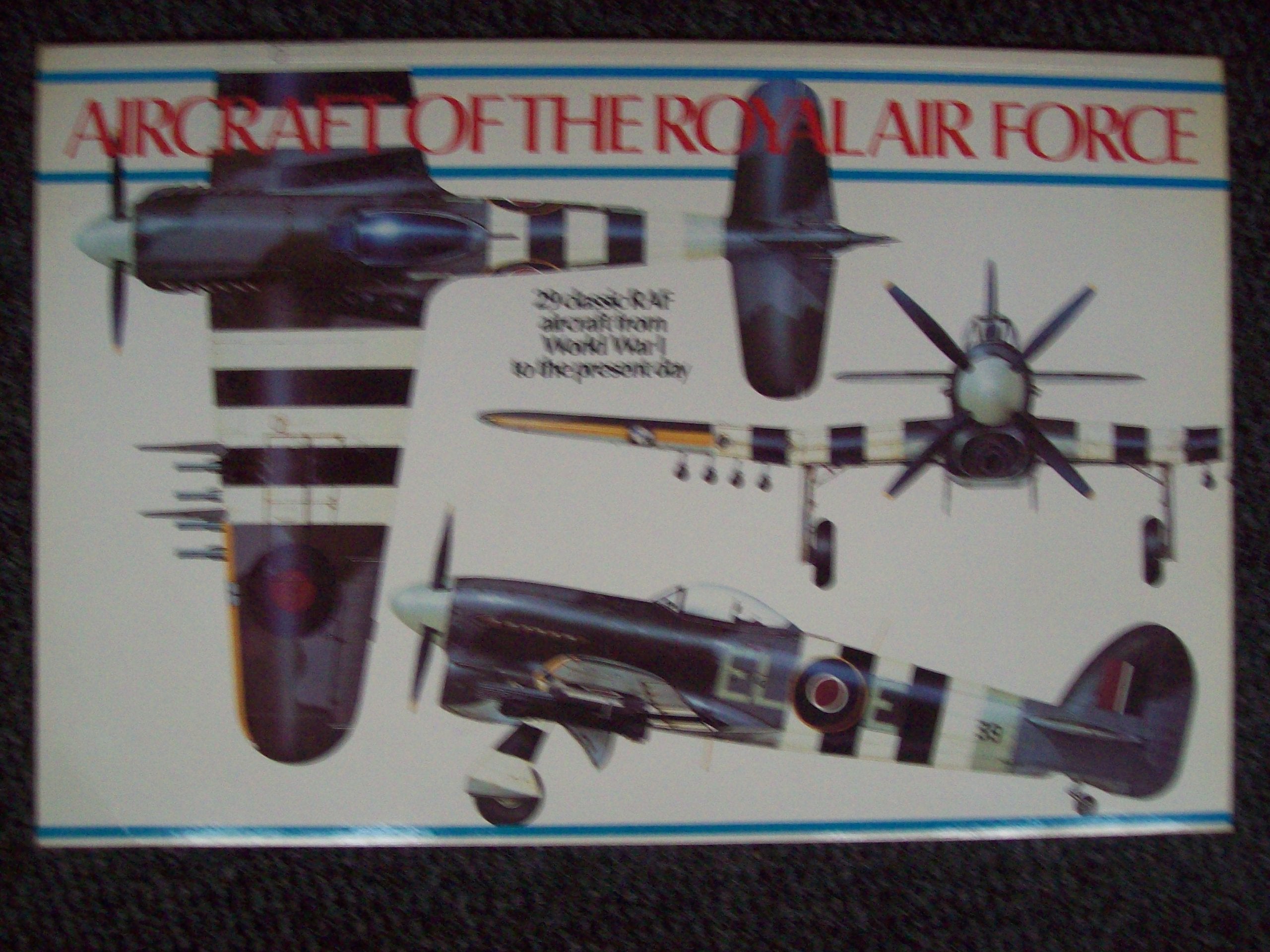 Aircraft of the Royal Air Force Poster Book book