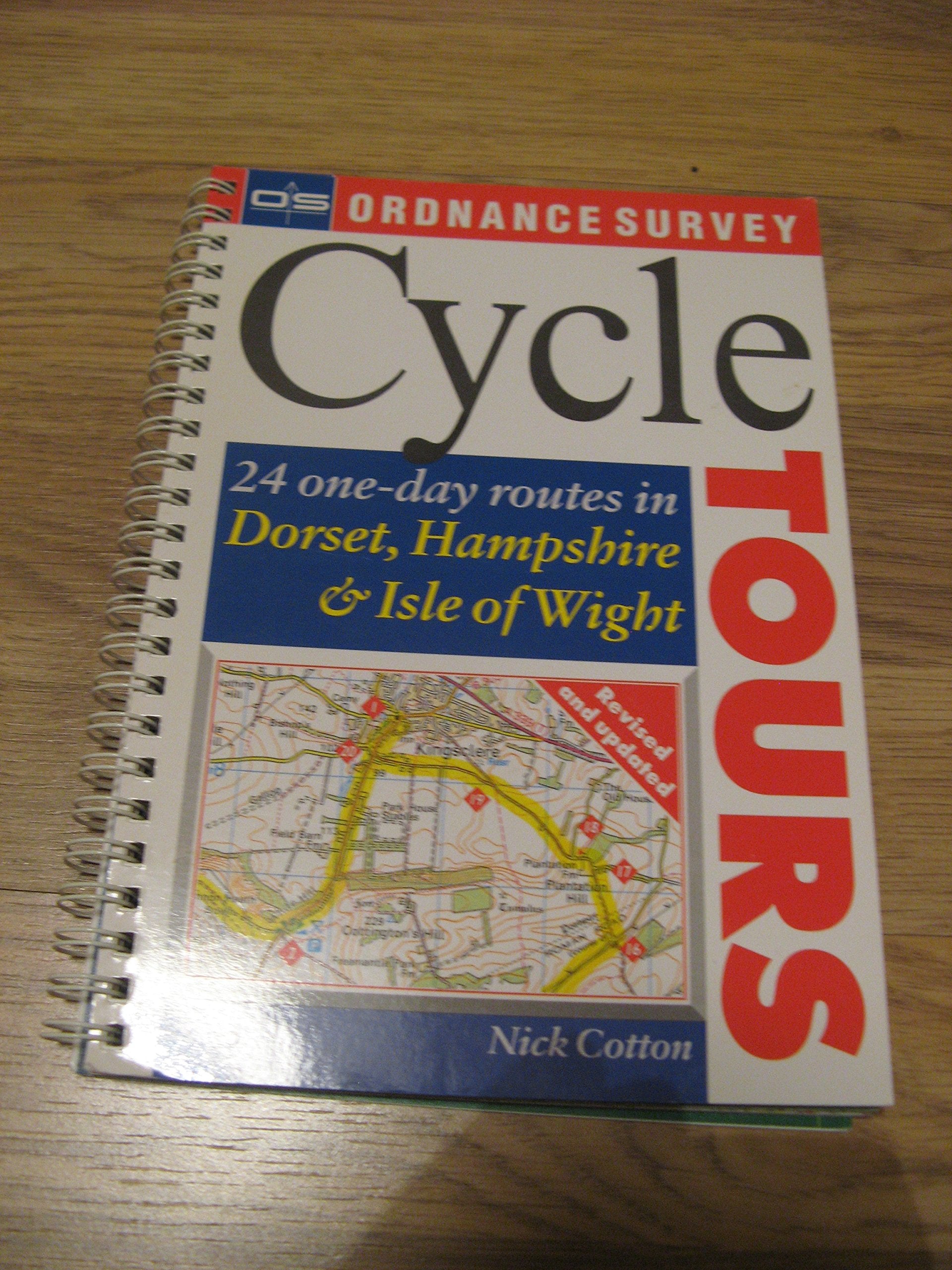 Cycle Tours: 24 One-day Routes in Dorset, Hampshire and Isle of Wight (Ordnance Survey Cycle Tours S.) Leisure, Home & Garden