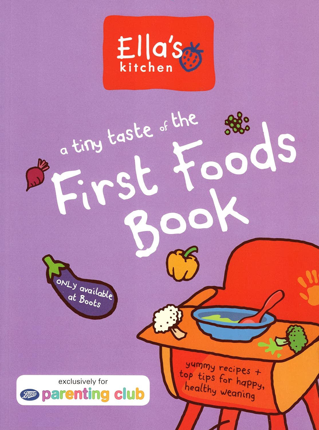 A tiny taste of the First Foods Book Cooking & Enjoying