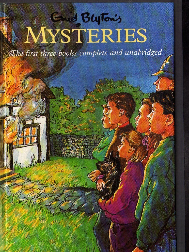 "Mystery of the Burnt Cottage", "Mystery of the Disappearing Cat", "Mystery of the Secret Room" (v. 1) (Mystery S.) Novels & Short Stories