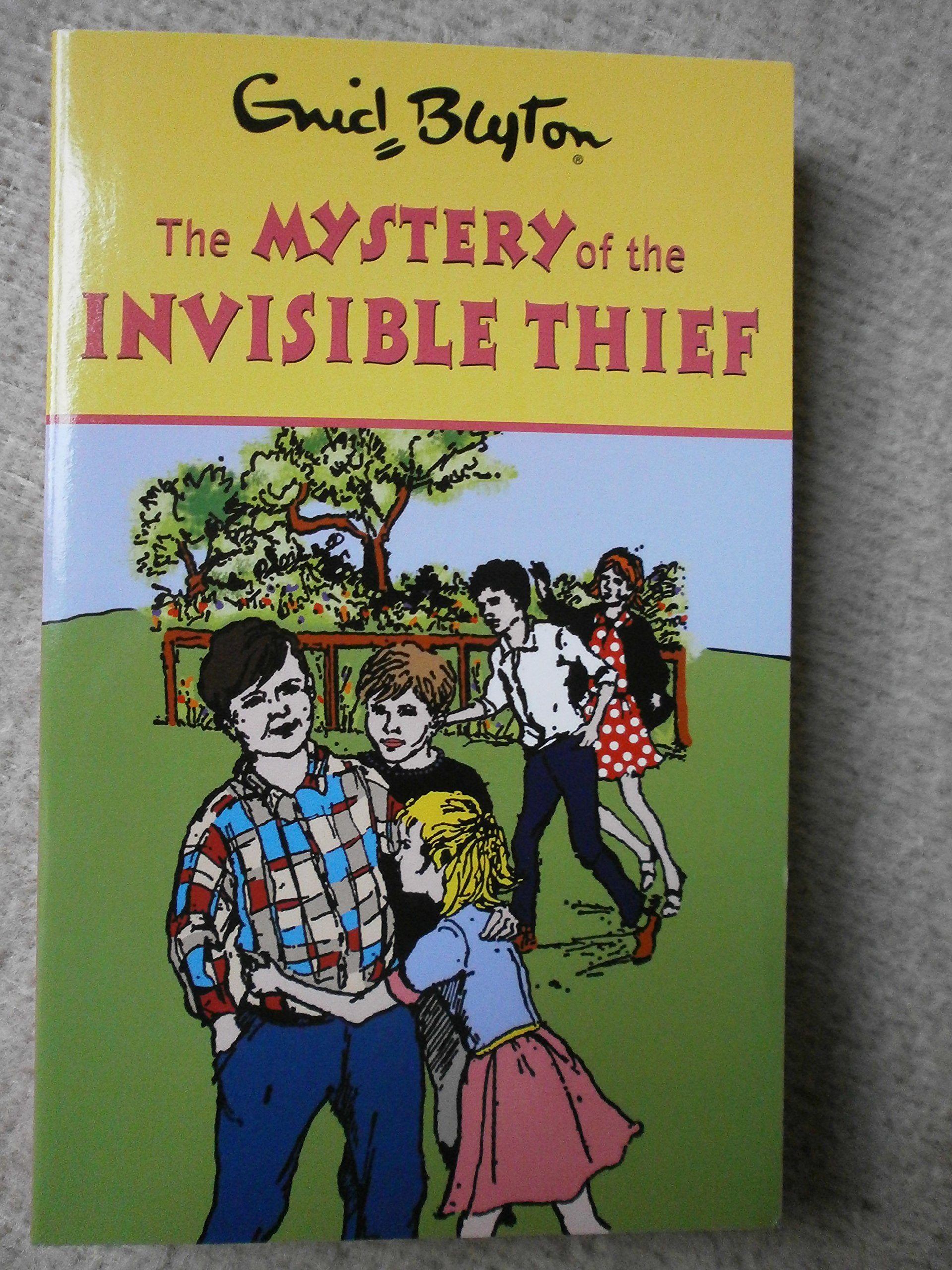 Enid Blyton the Mystery of the Invisible Thief Paperback Enid Blyton Books