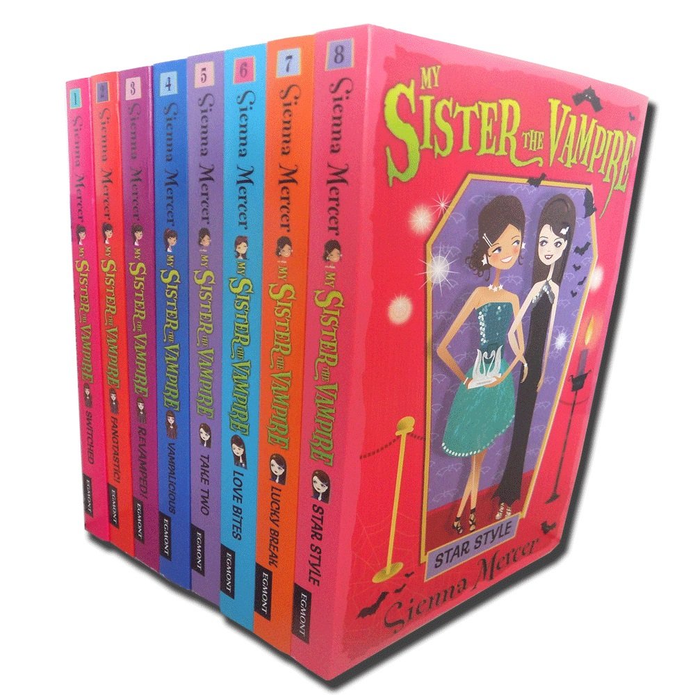 My Sister the Vampire Collection Sienna Mercer 8 Books Set Collection RRP: 4... book