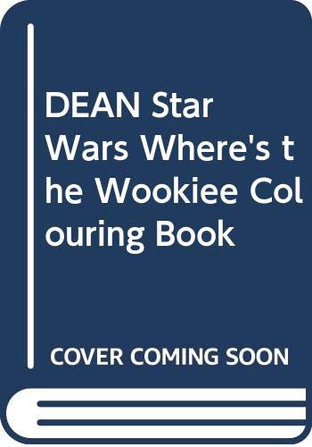 DEAN Star Wars Where's the Wookiee Colouring Book Tiptoi & Games