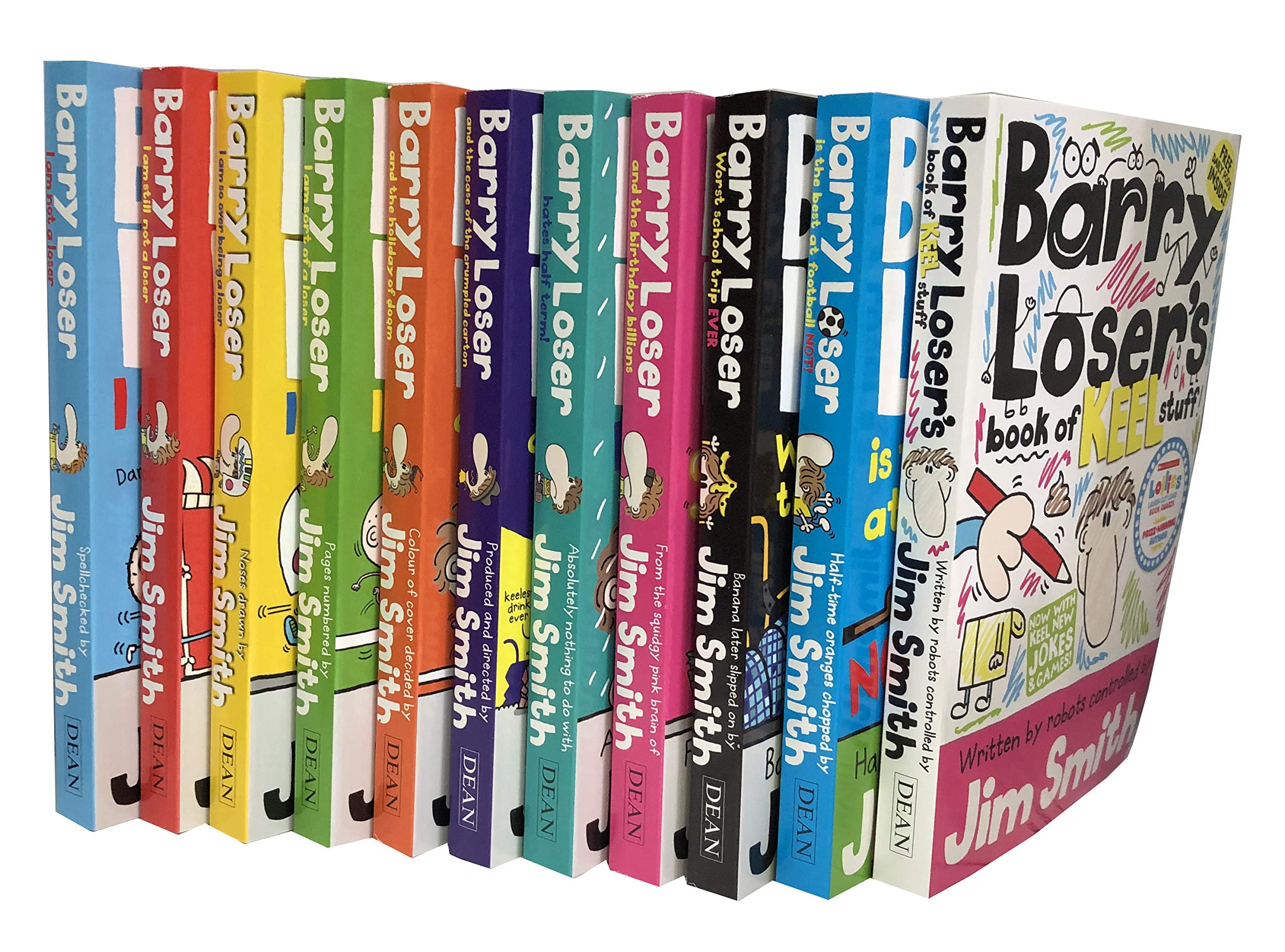 Jim Smith's Barry Loser 11 Books Collection Set Novels & Short Stories