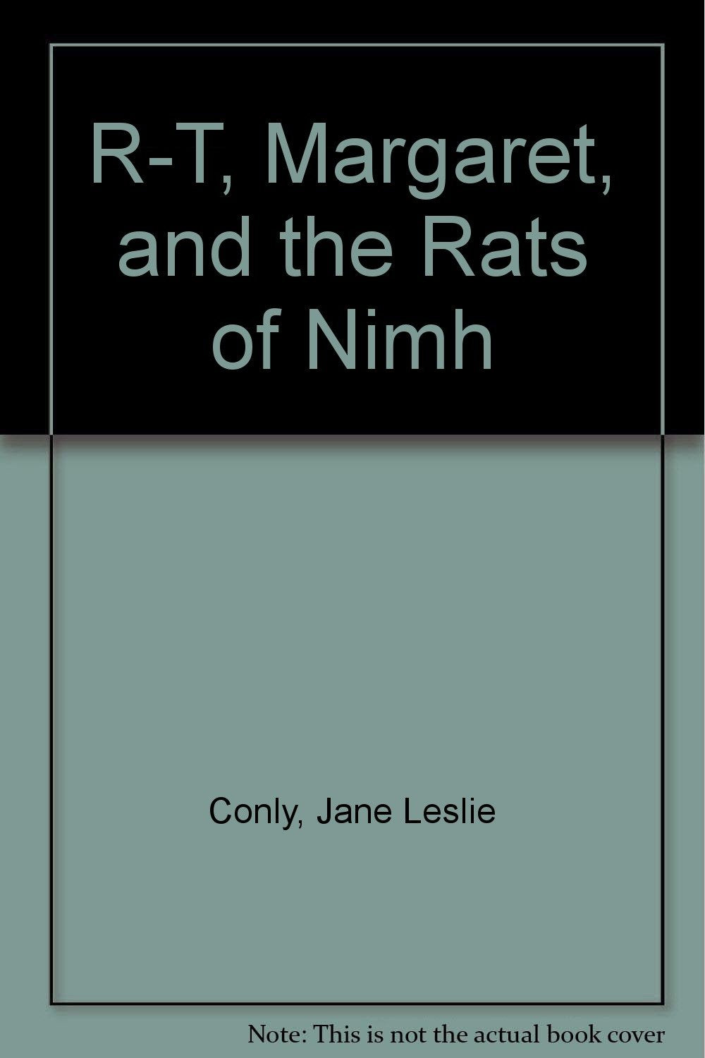 R-T, Margaret, and the Rats of Nimh Novels & Short Stories