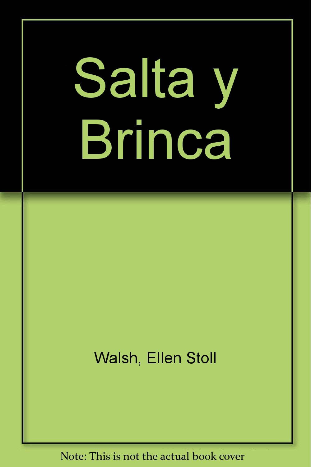 Salta Y Brinca/Hop Jump Books