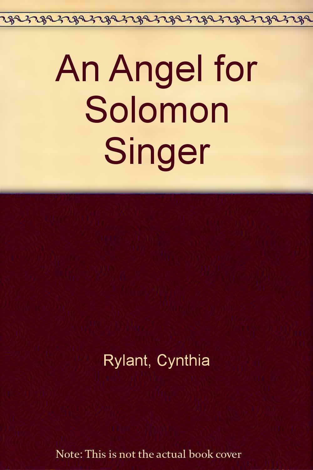 An Angel for Solomon Singer Novels & Short Stories