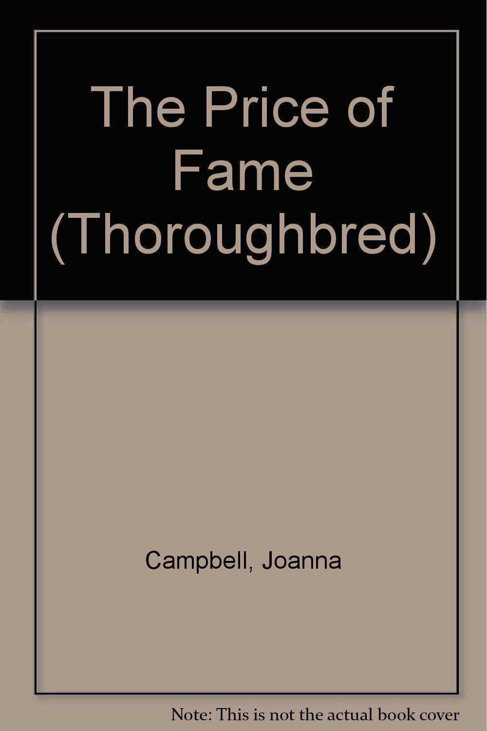 The Price of Fame (Thoroughbred, Band 64) Novels & Short Stories