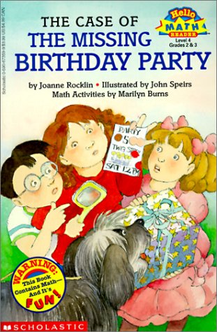 The Case of the Missing Birthday Party (Hello Math Reader, Level 4) Novels & Short Stories