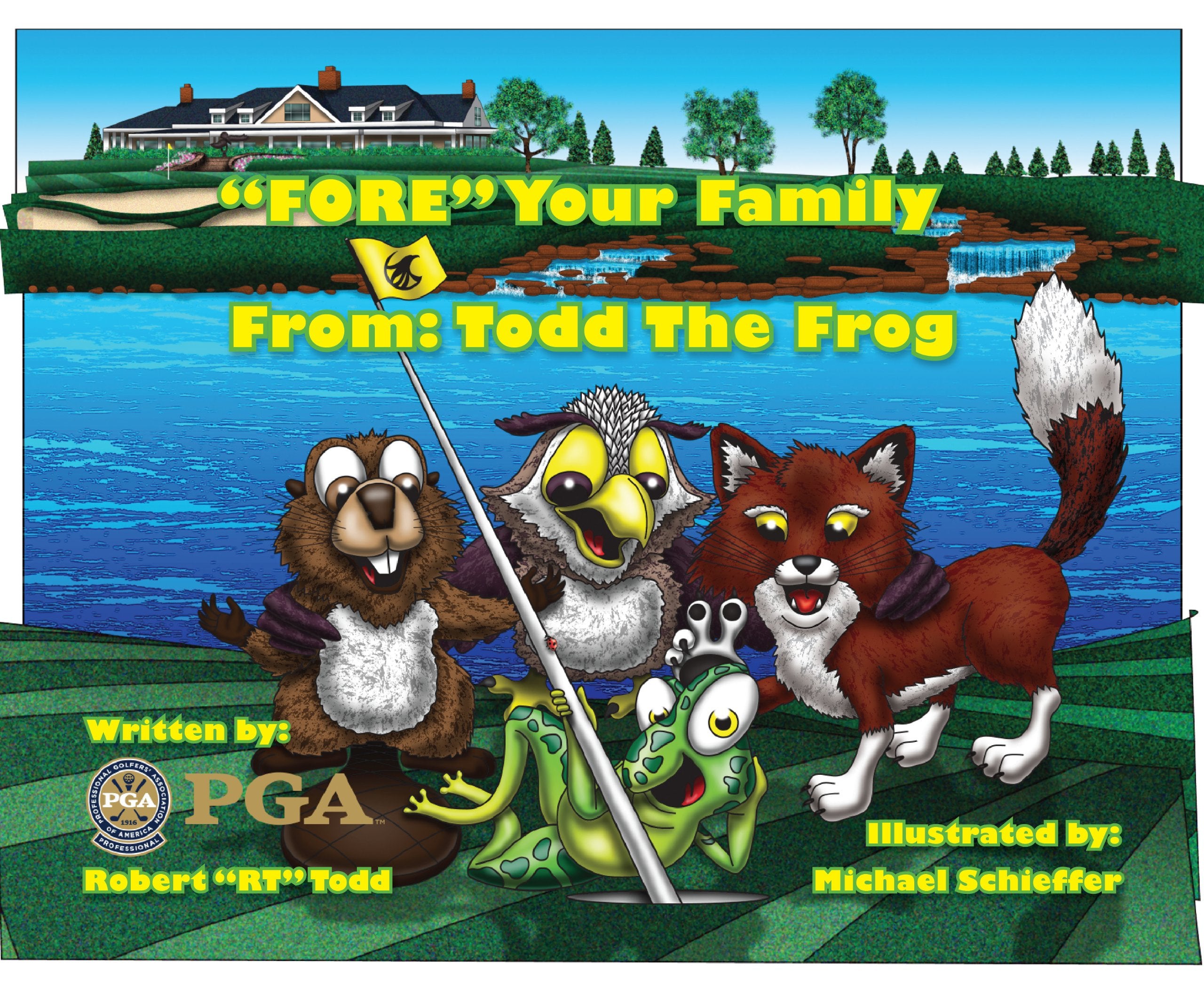 FORE Your Family From : Todd the Frog Paperback Children's books