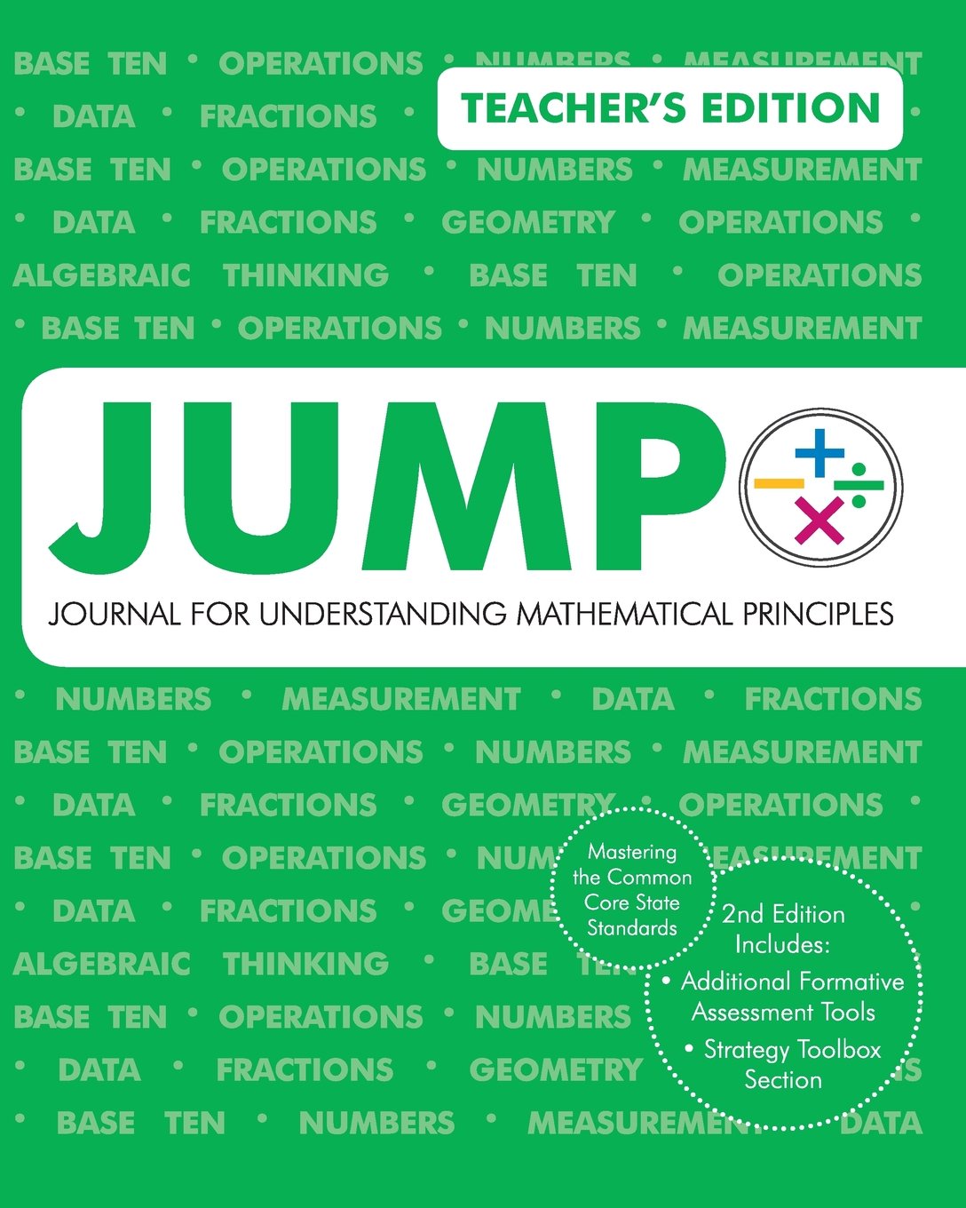 JUMP 3 Teacher's Edition: Journal for Understanding Mathematical Principles Learning & Reference