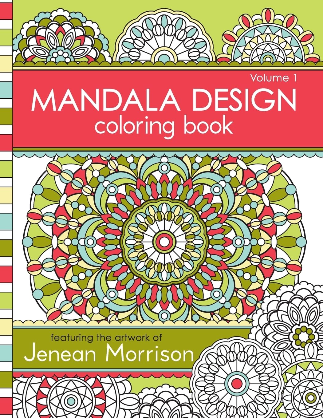 Mandala Design Coloring Book: Volume 1 (Jenean Morrison Adult Coloring Books) Hobbies & Crafts