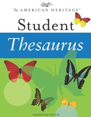 American Heritage Student Thesaurus book